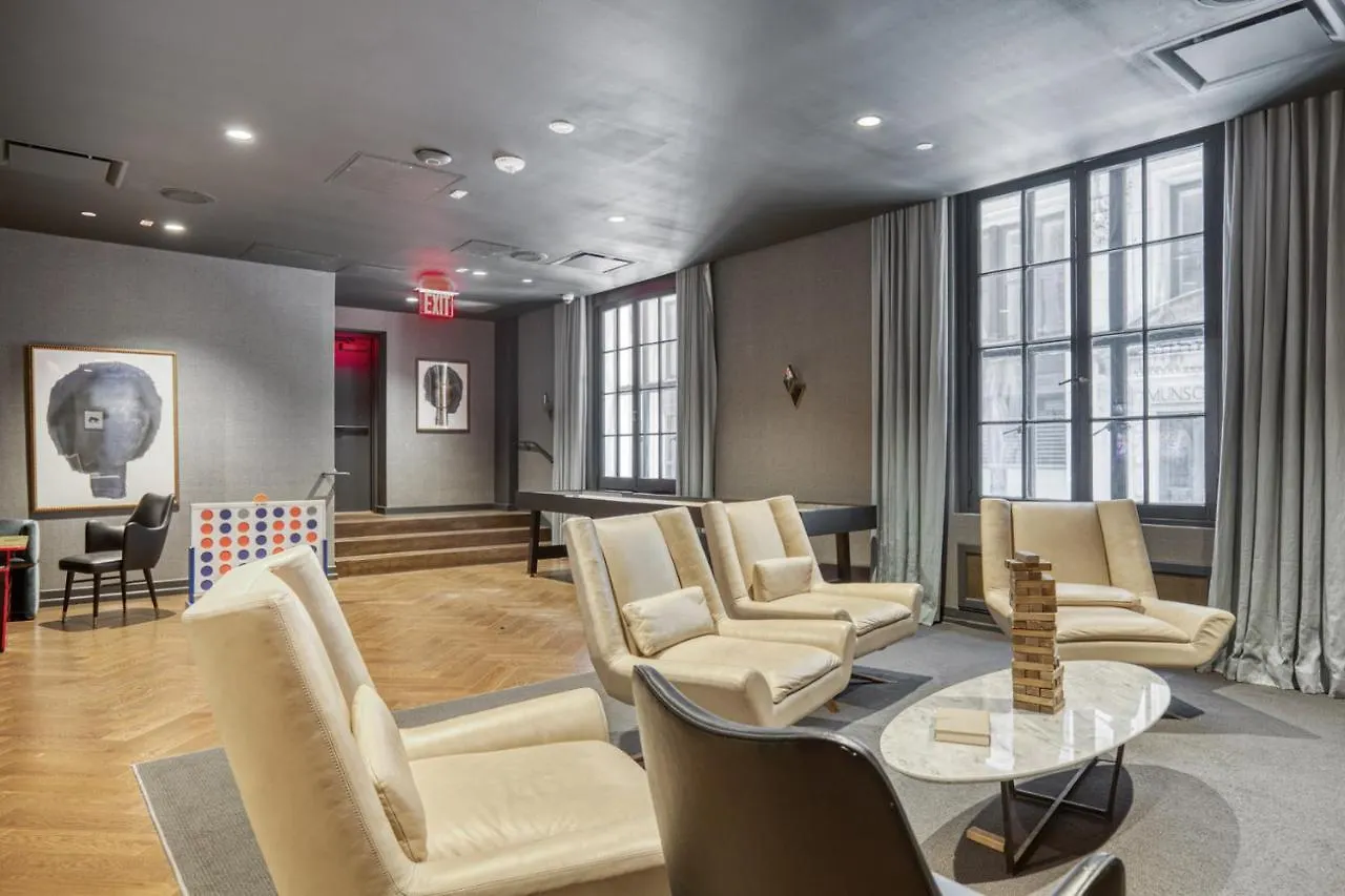 Fidi Studio W Residents Bar Golf Simulator Gym Nyc-271 New York 0*,  ABD